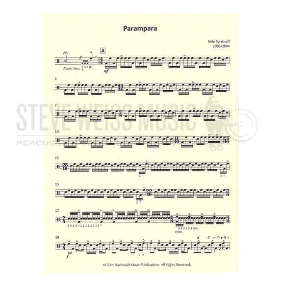 Forsthoff-Parampara-Frame drum