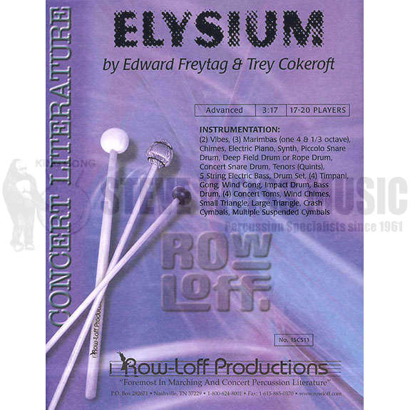 Freytag/Cockeroft-Elysium (SP)-2V/C/3M/4T/P/EPN/Synth./CB
