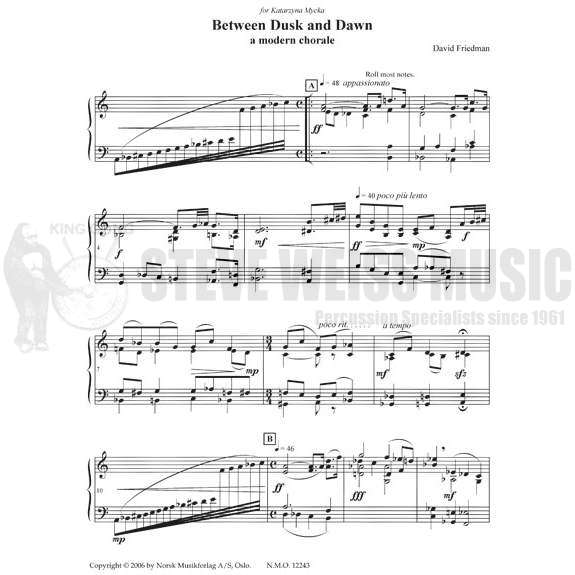 Friedman-Between Dusk and Dawn-M