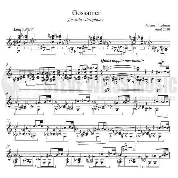 Friedman, J.-Gossamer-V