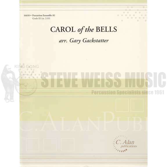 Gackstatter-Carol of the Bells (SP)-B/V/C/X/P
