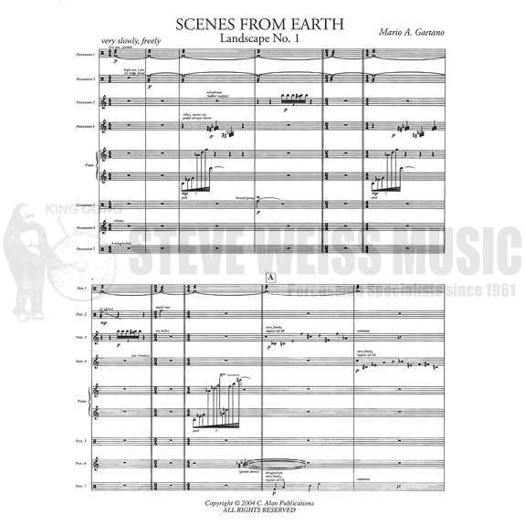 Gaetano-Scenes From Earth B/V/C/Cro./X/3M/P SP