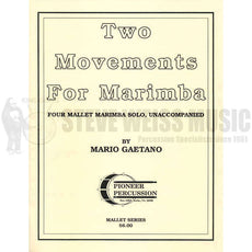 Gaetano-Two Movements for Marimba