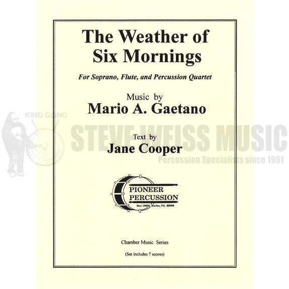 Gaetano-Weather of Six Mornings, The(7S) -V/B/X/M/C/P-SVX/FL