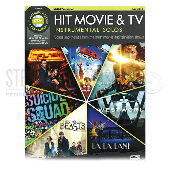 Galliford-Hit Movie & TV Instrumental Solos: Mallet Percussion (CD)