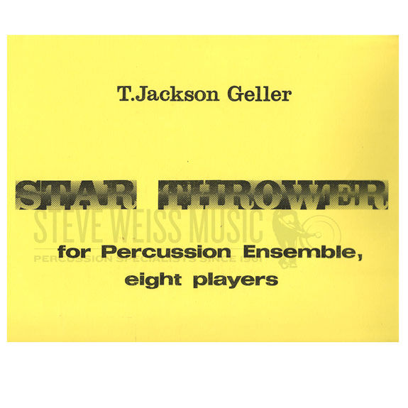 Geller-Star Thrower (Score Only)-P/Crot/2B/X/V/C/M/T/CEL