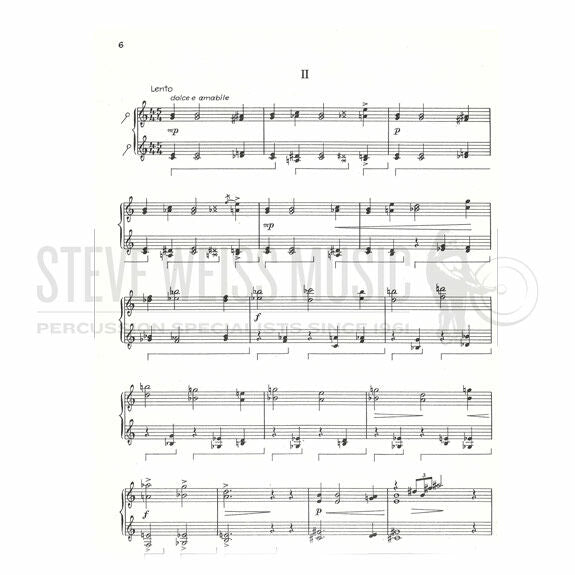 Genzmer-Eight Fantasies for Vibraphone