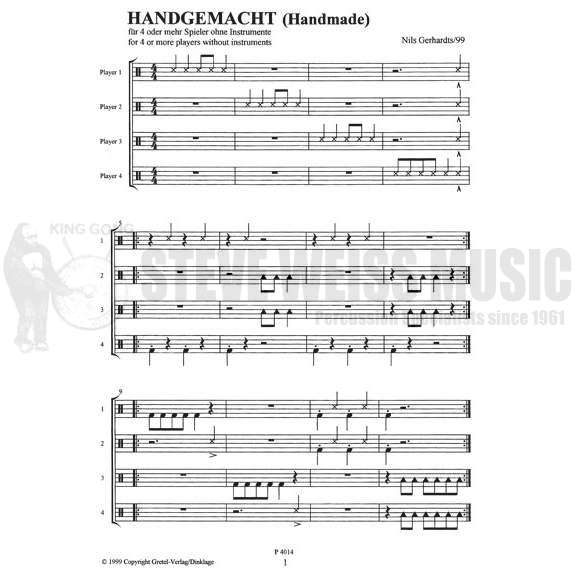 Gerhardts-Handmade (2S)-Hands/Feet