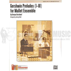 Gershwin-Gershwin Preludes 1-3 arr. Clark (SP)-B/V/X/3M