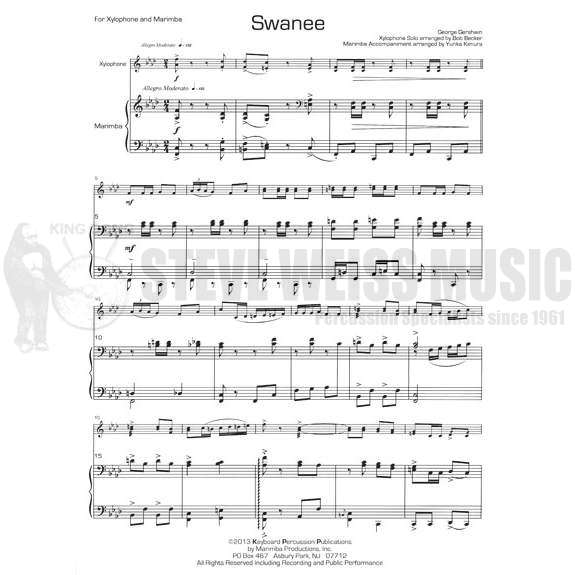 Gershwin-Swanee arr. Becker/Kimura (SP)-X/M