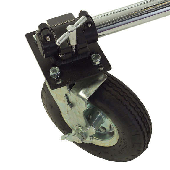 Gibraltar 9" Pneumatic Caster with Brake