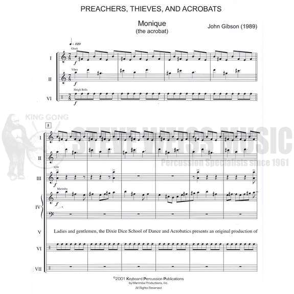 Gibson-Preachers, Thieves, and Acrobats(SP) -B/X/V/M/C/2T/P/Narr
