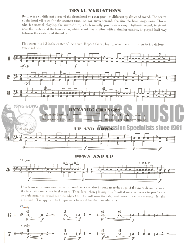 Gilbert-Learn to Play Snare & Bass Drum 1
