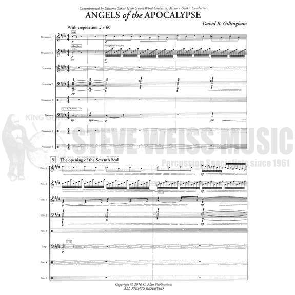 Gillingham-Angels of the Apocalypse (SP)-B/V/C/Cro./X/3M/ 4T/P