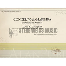 Gillingham-Concerto No. 2 for Marimba and Perc. Ens. (SP)- Solo M/B/2V/C/Cro./X/4M/4T/P/PN