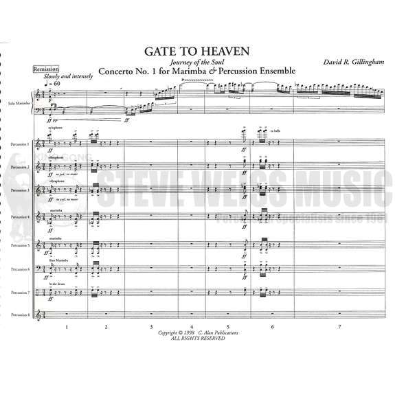 Gillingham-Gate to Heaven (SP)-Solo M/B/2V/C/Cro./X/2M/BM/P