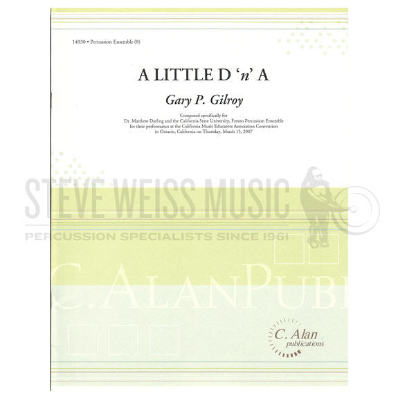 Gilroy-Little D 'n' A (SP)-B/V/C/X/M/4T/P