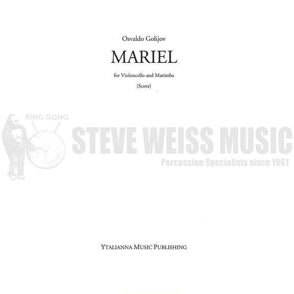 Golijov-Mariel (SP)-M/VC
