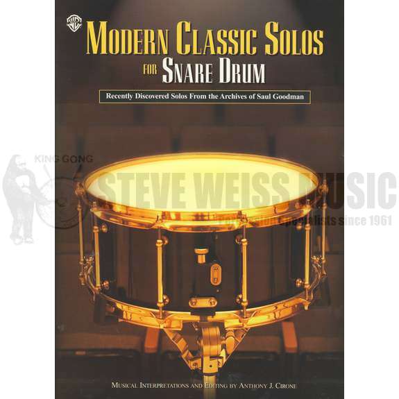 Goodman-Modern Classic Solos for Snare Drum-SD