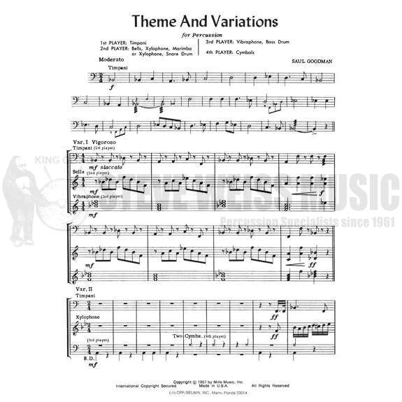 Goodman-Theme and Variations