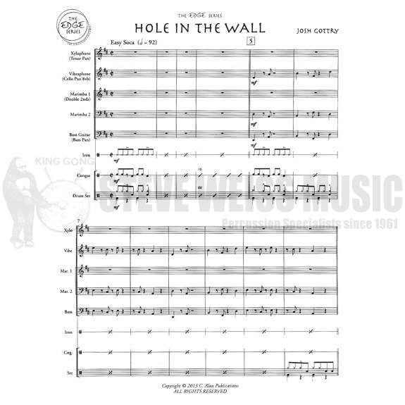 Gottry-Hole In The Wall (SP)-V/X/2M/DS/P/CB or Steel band