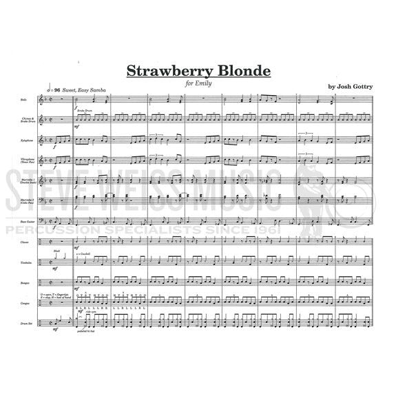 Gottry-Strawberry Blonde (SP)-B/V/C/X/M/DS/P/BG