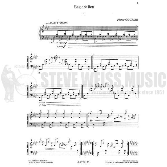 Gourier-"Bag dre lien" and "Ar roz"-M
