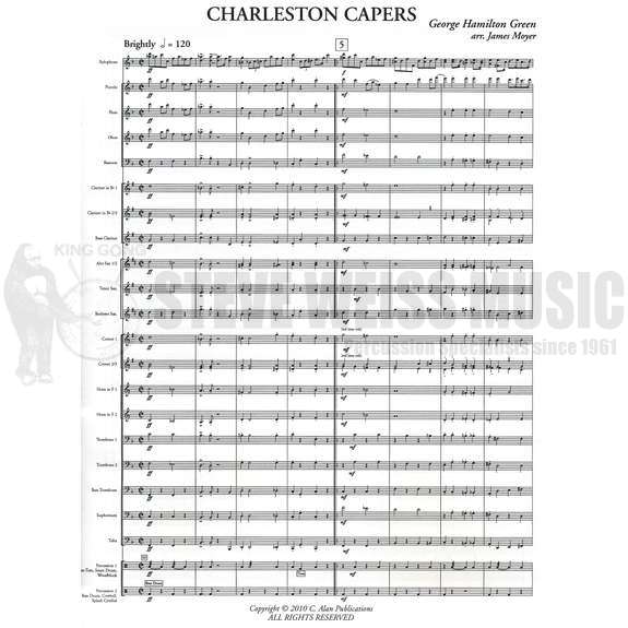 Green-Charleston Capers arr. Moyer (SP)-solo X/Band
