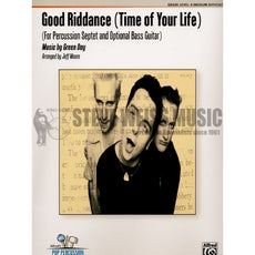Green Day-Good Riddance arr. Moore (SP)-B/V/X/3M/BG/DS