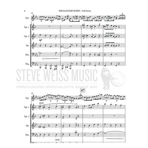 Green-Ragtime Robin arr. Bisesi (SP)-X/2TP/HN/TN/TU