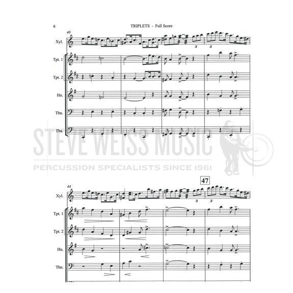 Green-Triplets arr. Bisesi (SP)-X/2TP/HN/TN/TU