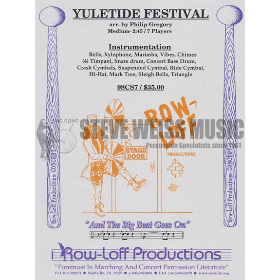 Gregory-Yuletide Festival (SP)-B/V/C/X/M/4T/P