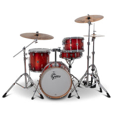 Gretsch Catalina Club CC2 4-Piece Shell Pack with 18" Bass Drum - Gloss Crimson Burst