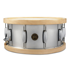 Gretsch Full Range Series Wood Hoop Aluminum Snare Drum - 14x6.5 s1-6514a-wh
