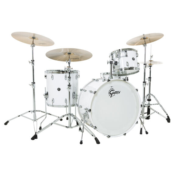 Gretsch Renown 3-pc Shell Pack, 8x12, 14x14, 14x18 Piano White