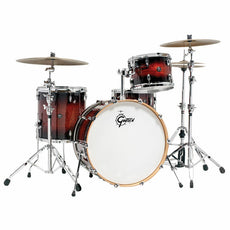 Gretsch Renown Maple 4 Piece Shell Pack-Cherry Burst 24x14 Bass, 9x13 Rack, 16x16 Floor, 6.5x14 Snare