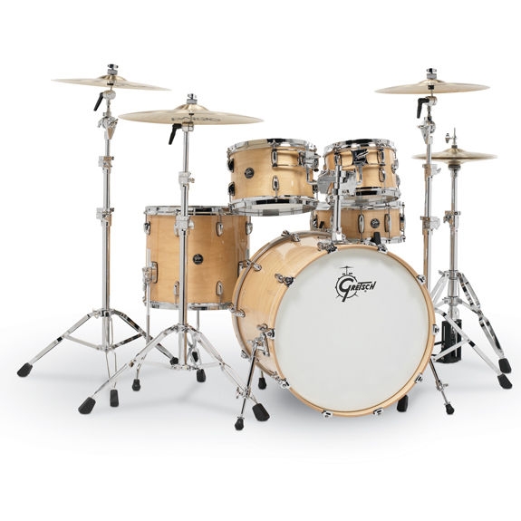 Gretsch Renown Maple 4pc - Piano White 22/10/12/16