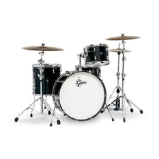 Gretsch Renown 4 Piece Maple Shell Pack Piano Black Lacquer- 24" Bass Drum rn2-r644-pb