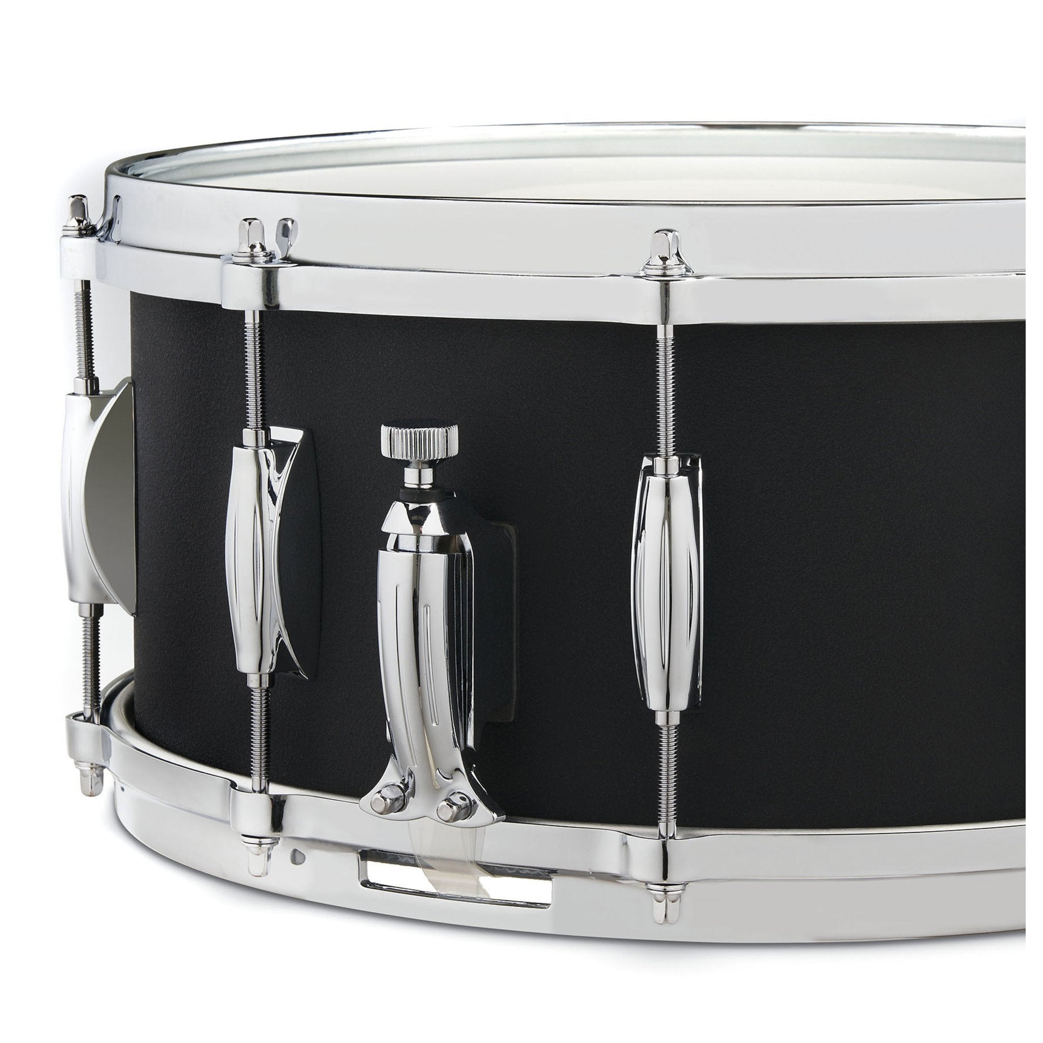 Gretsch USA Custom Black Copper Snare Drum - 14" x 5" G4160BC Throw Off