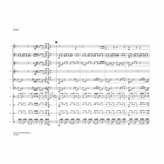 Grieg-Ed's Funky Mood Swings arr. Groningen (SP)-B/V/X/2M/DS/P/BG