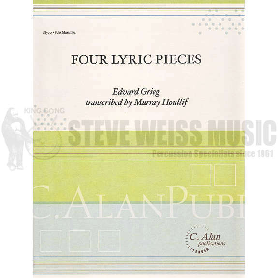 Grieg-Four Lyric Pieces arr. Houllif-M