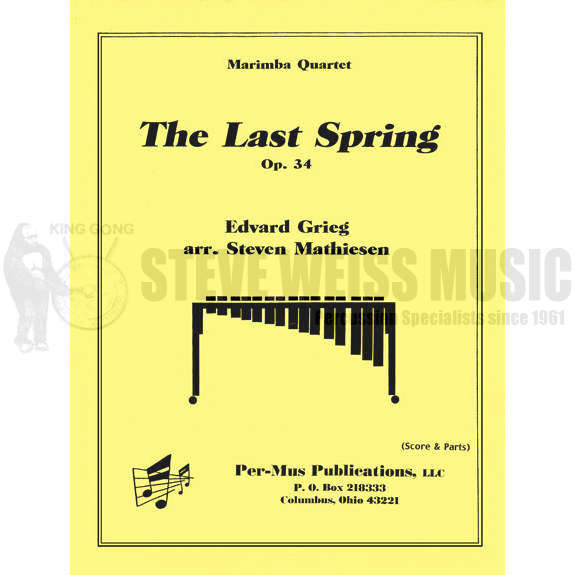Grieg/Mathiesen-The Last Spring, op. 34 (SP)-4M