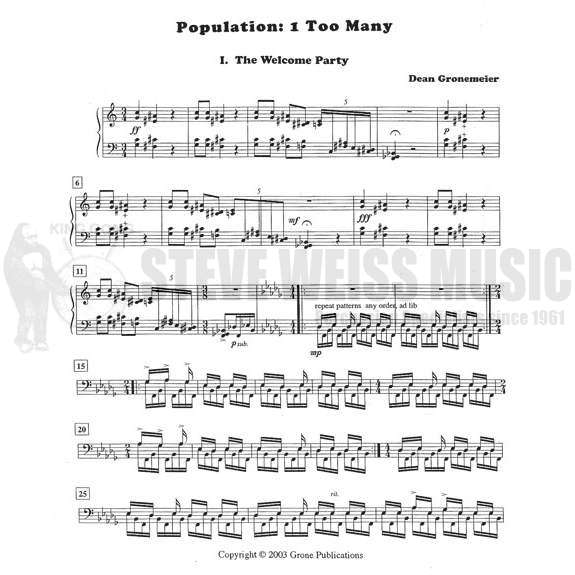 Gronemeier-Population: One Too Many-M