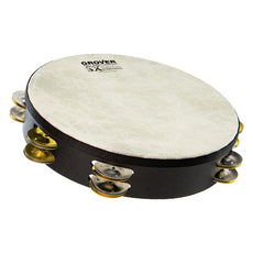 Grover 10" SX Double Row Tambourine - German Silver and Brass