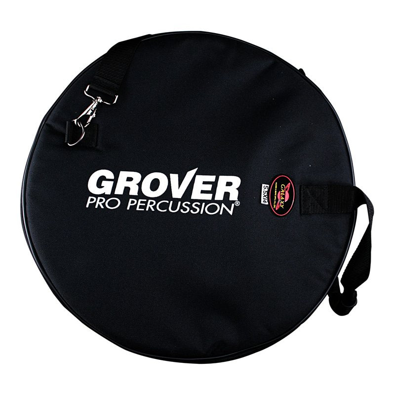 Grover 14x5 GSX Concert Snare Drum - Natural Finish GSX-S5-N Case