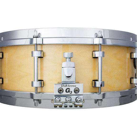 Grover 14x14 Charcoal Ebony G3T "ITaP" Concert Field Drum