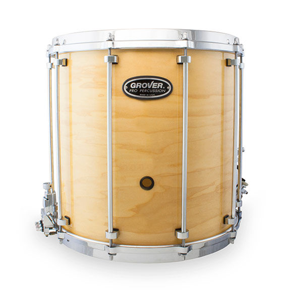 Grover 14x14 Charcoal Ebony G3T "ITaP" Concert Field Drum