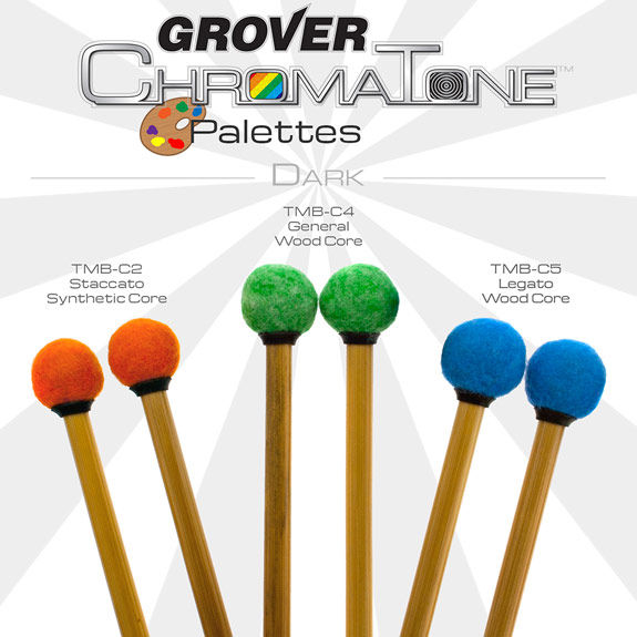 Grover Pro Dark Palette Timpani Mallet Set