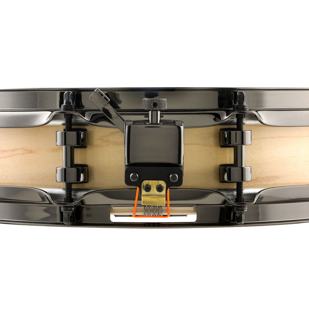 Grover Pro Keegee Piccolo Snare Drum Natural Lacquer - 14x3 G2-3-N Throw Off