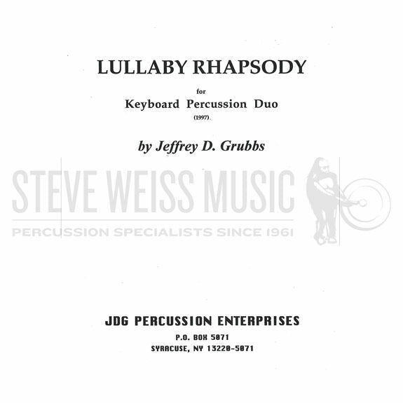 Grubbs-Lullaby Rhapsody (SP)-B/V/M